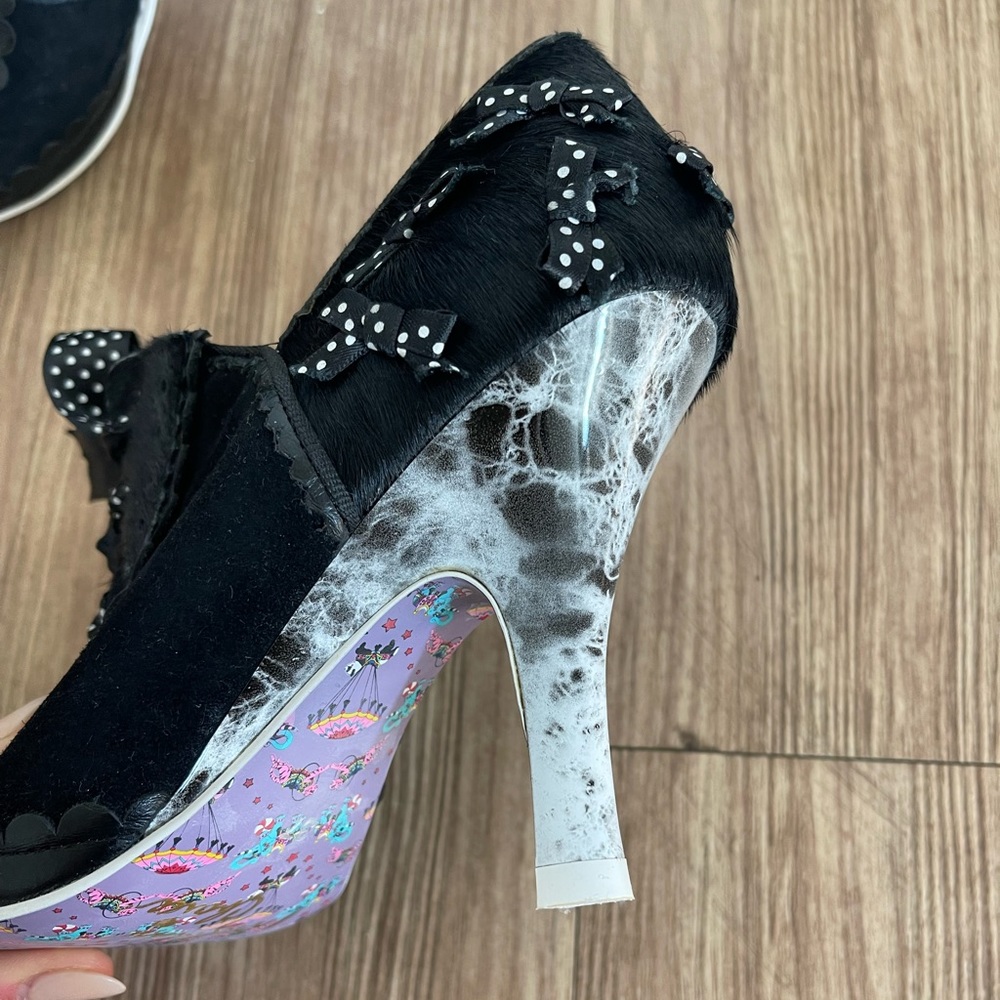 Irregular Choice Black Stiletto Booties | Never been worn